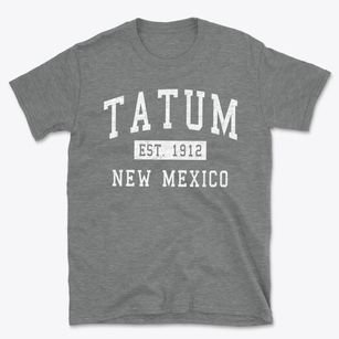 Tatum New Mexico Classic Established Basic T-Shirt