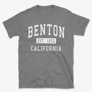 Benton California Classic Established Basic T-Shirt