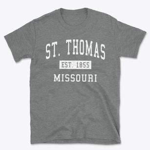 St. Thomas Missouri Classic Established Basic T-Shirt
