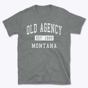 Old Agency Montana Classic Established Basic T-Shirt
