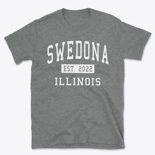 Swedona Illinois Classic Established Basic T-Shirt