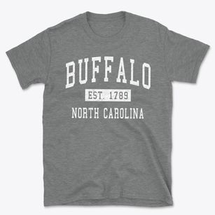 Buffalo North Carolina Classic Established Basic T-Shirt