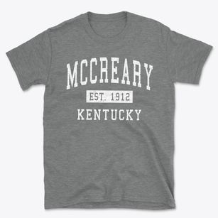 Mccreary Kentucky Classic Established Basic T-Shirt