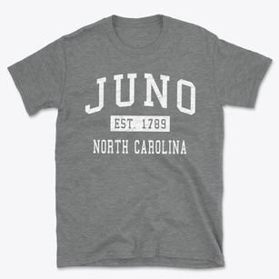 Juno North Carolina Classic Established Basic T-Shirt