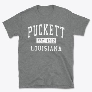 Puckett Louisiana Classic Established Basic T-Shirt