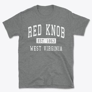 Red Knob West Virginia Classic Established Basic T-Shirt