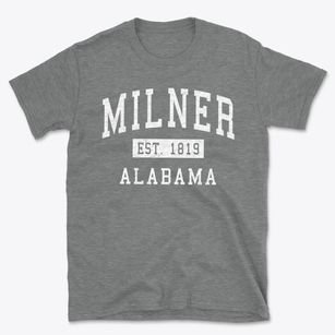 Milner Alabama Classic Established Basic T-Shirt