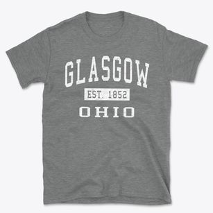 Glasgow Ohio Classic Established Basic T-Shirt