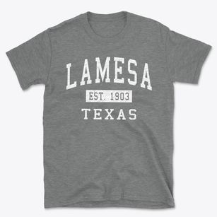 Lamesa Texas Classic Established Basic T-Shirt