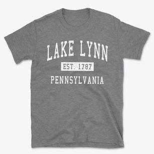 Lake Lynn Pennsylvania Classic Established Basic T-Shirt