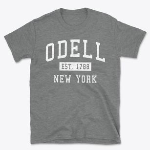 Odell New York Classic Established Basic T-Shirt