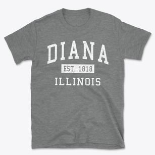 Diana Illinois Classic Established Basic T-Shirt