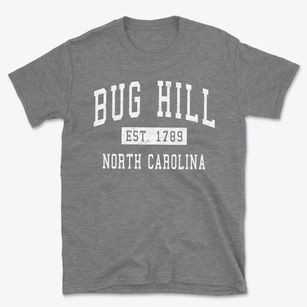 Bug Hill North Carolina Classic Established Basic T-Shirt