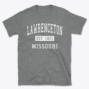 Lawrenceton Missouri Classic Established Basic T-Shirt
