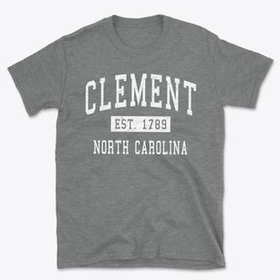 Clement North Carolina Classic Established Basic T-Shirt