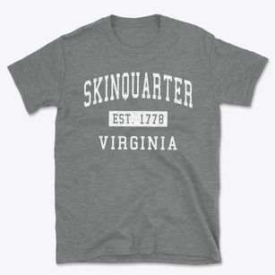 Skinquarter Virginia Classic Established Basic T-Shirt