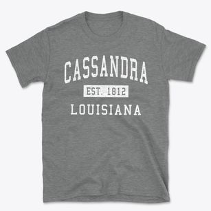 Cassandra Louisiana Classic Established Basic T-Shirt