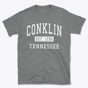 Conklin Tennessee Classic Established Basic T-Shirt