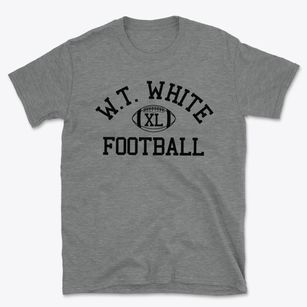 W.t. White High School Classic Football Basic T-Shirt
