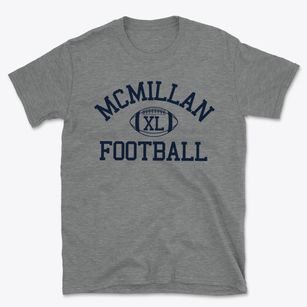 Mcmillan Community School Classic Football Basic T-Shirt