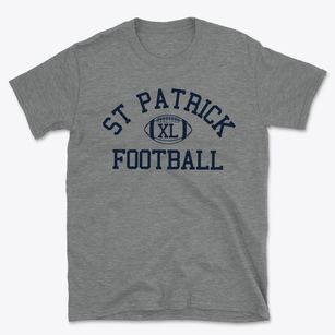 St Patrick Parish Classic Football Basic T-Shirt