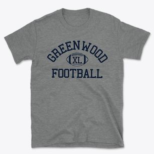 Greenwood Community High School Classic Football Basic T-Shirt