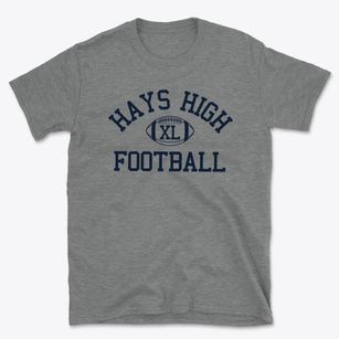 Hays High School Classic Football Basic T-Shirt