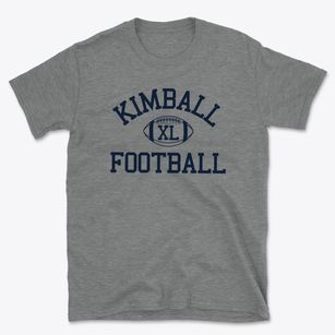 Kimball High School Classic Football Basic T-Shirt