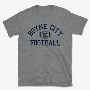 Boyne City High School Classic Football Basic T-Shirt