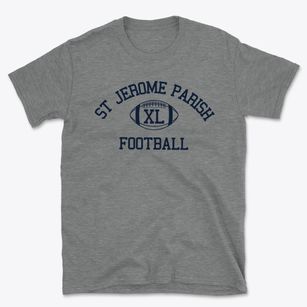 St Jerome Parish Classic Football Basic T-Shirt