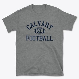 Calvary Christian School Classic Football Basic T-Shirt