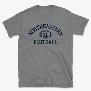 Northeastern High School Classic Football Basic T-Shirt