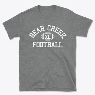 Bear Creek School Classic Football Basic T-Shirt