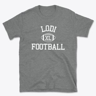 Lodi High School Classic Football Basic T-Shirt