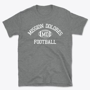 Mission Dolores School Classic Football Basic T-Shirt