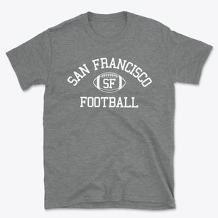 San Francisco Christian School Classic Football Basic T-Shirt