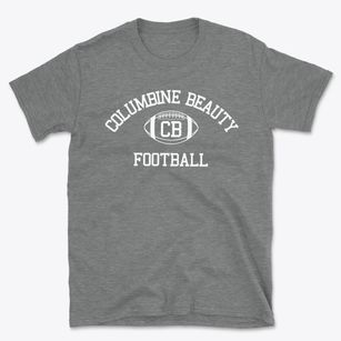 Columbine Beauty School Classic Football Basic T-Shirt