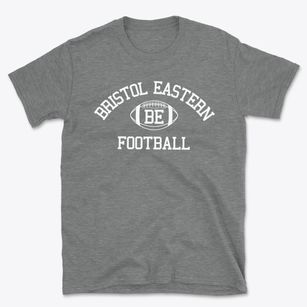 Bristol Eastern High School Classic Football Basic T-Shirt