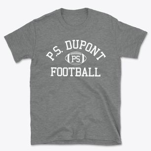 P.s. Dupont Middle School Classic Football Basic T-Shirt