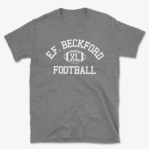 E.f. Beckford Richmond School Classic Football Basic T-Shirt
