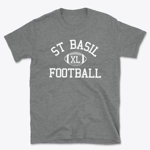St Basil/visitation Parish Classic Football Basic T-Shirt