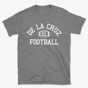 De La Cruz Math Science & Technology Classic Football Basic T-Shirt
