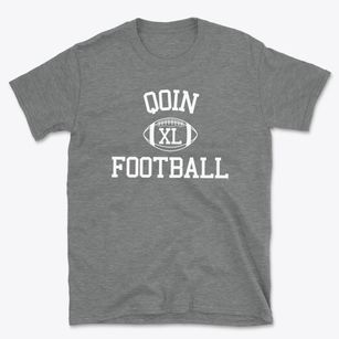 Qoin High School Classic Football Basic T-Shirt