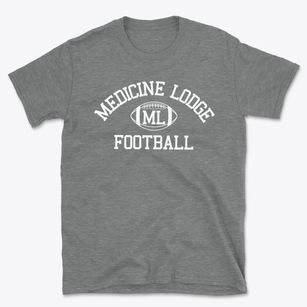 Medicine Lodge High School Classic Football Basic T-Shirt