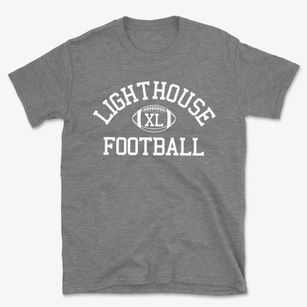 Lighthouse Christian High School Classic Football Basic T-Shirt