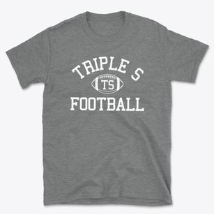 Triple S Christian School Classic Football Basic T-Shirt
