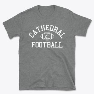 Cathedral High School Classic Football Basic T-Shirt
