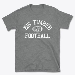 Big Timber Grade School Classic Football Basic T-Shirt