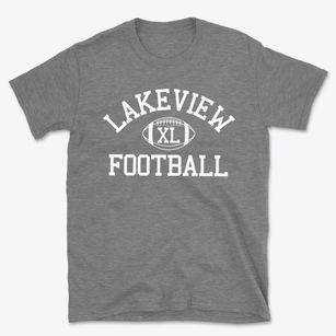 Lakeview School Classic Football Basic T-Shirt