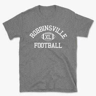 Robbinsville High School Classic Football Basic T-Shirt